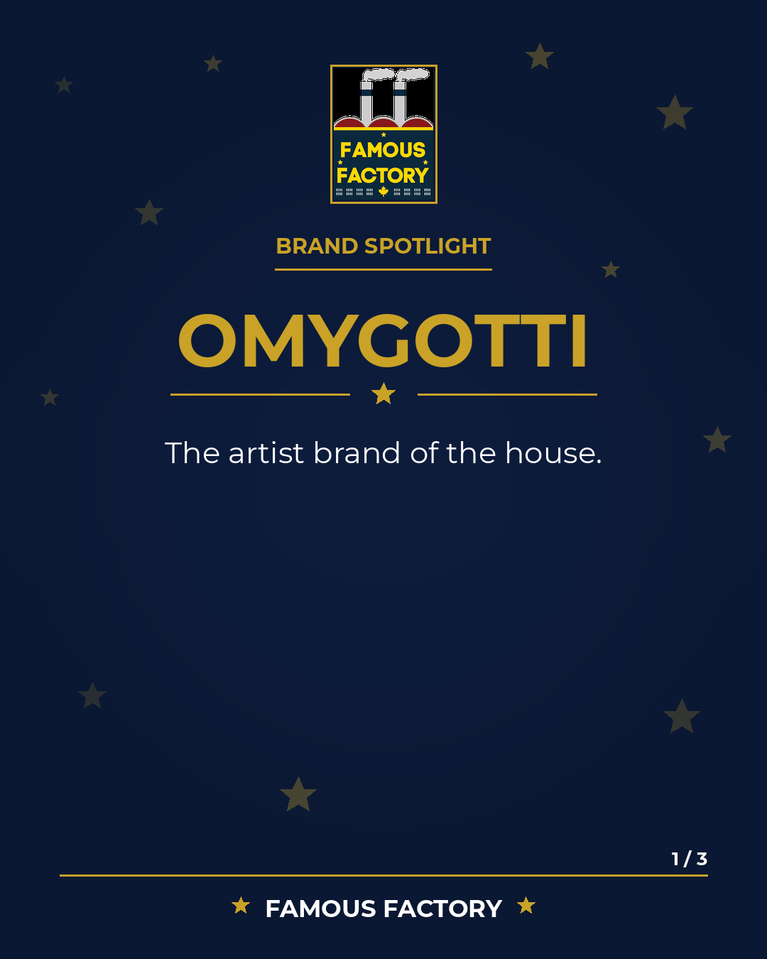 Brand Spotlight carousel card for OMYGOTTI